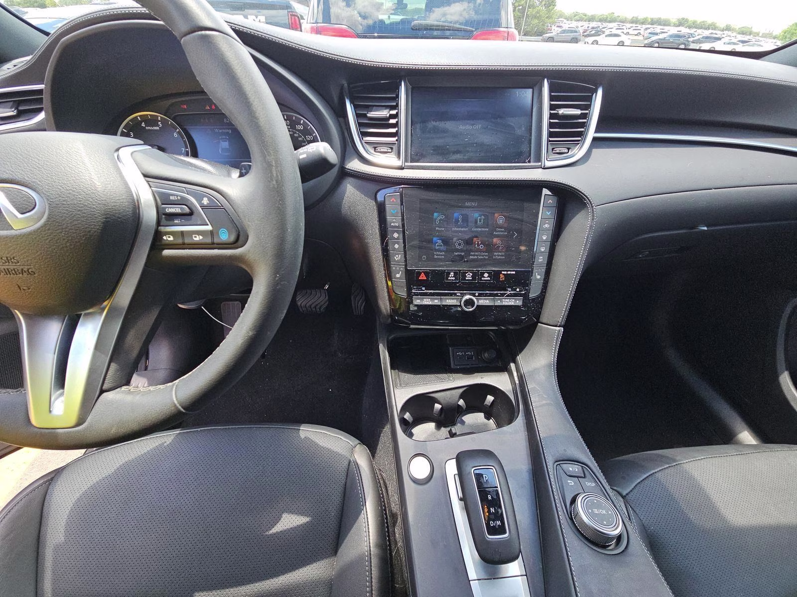 2025 Graphite Shadow INFINITI QX55 LUXE AWD SUV