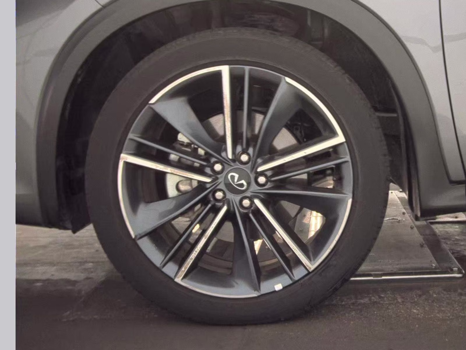 2025 Graphite Shadow INFINITI QX55 LUXE AWD SUV