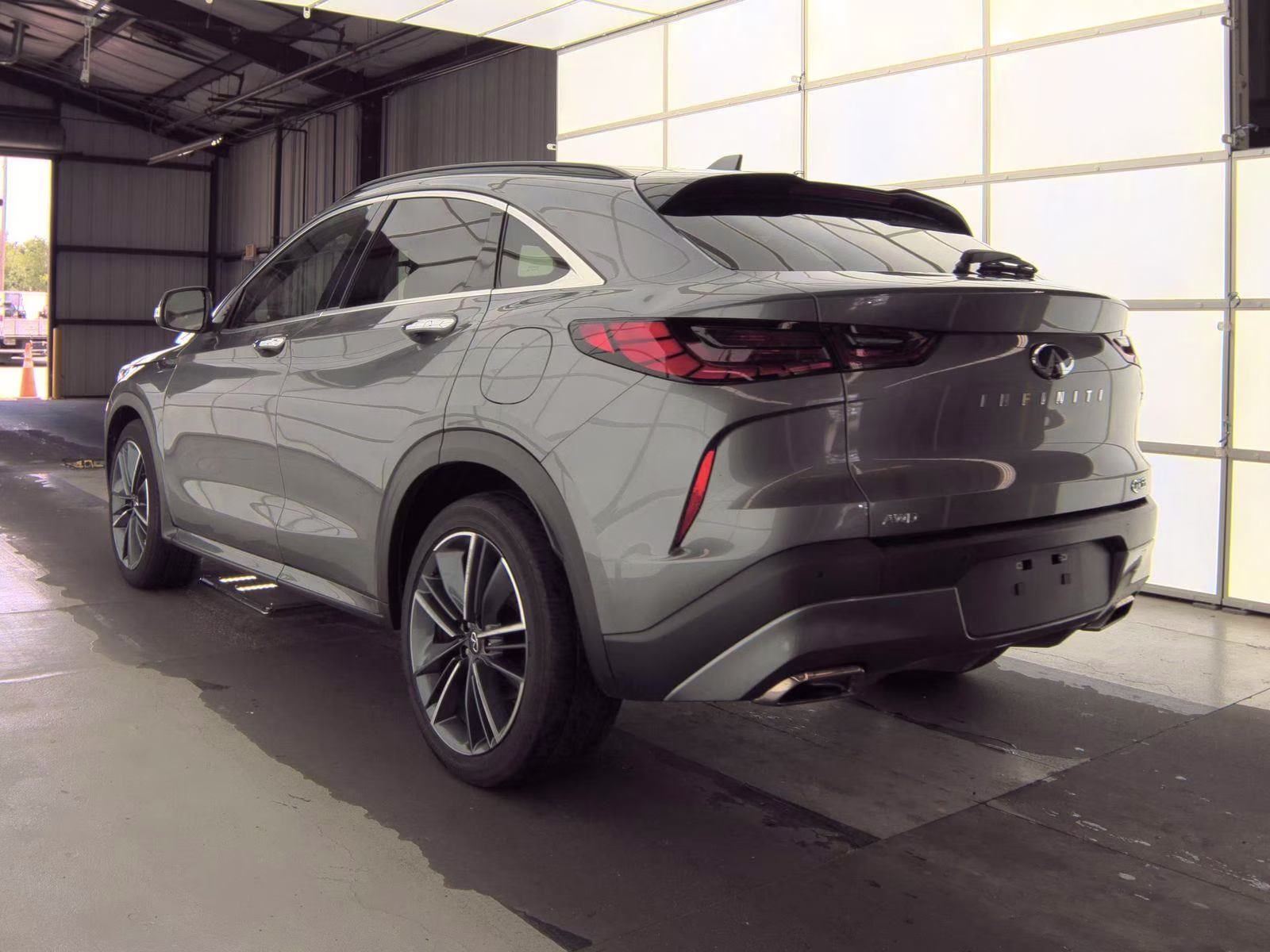 2025 Graphite Shadow INFINITI QX55 LUXE AWD SUV