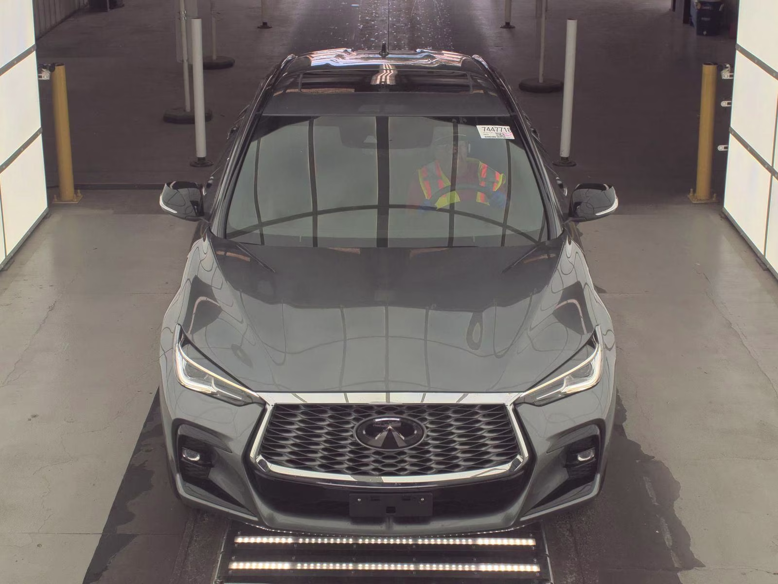 2025 Graphite Shadow INFINITI QX55 LUXE AWD SUV