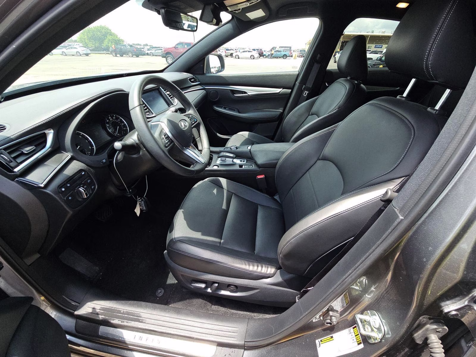 2025 Graphite Shadow INFINITI QX55 LUXE AWD SUV