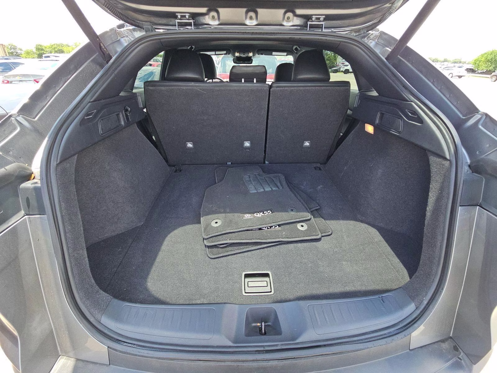 2025 Graphite Shadow INFINITI QX55 LUXE AWD SUV