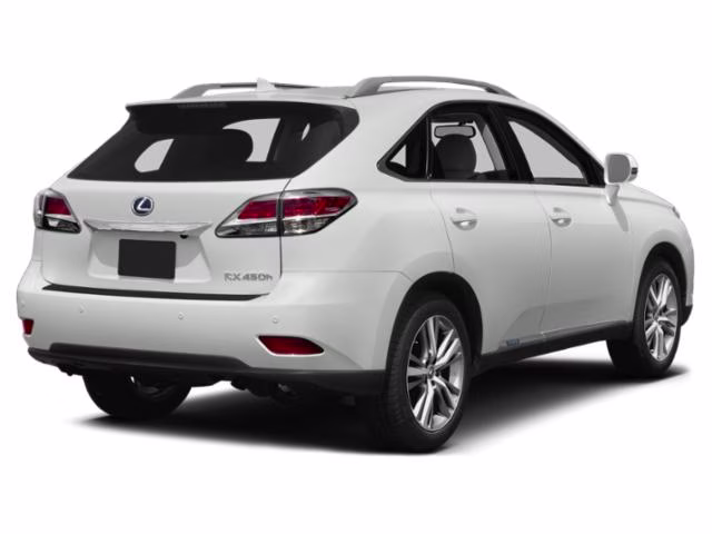 2015 Starfire Pearl Lexus RX 450h FWD SUV