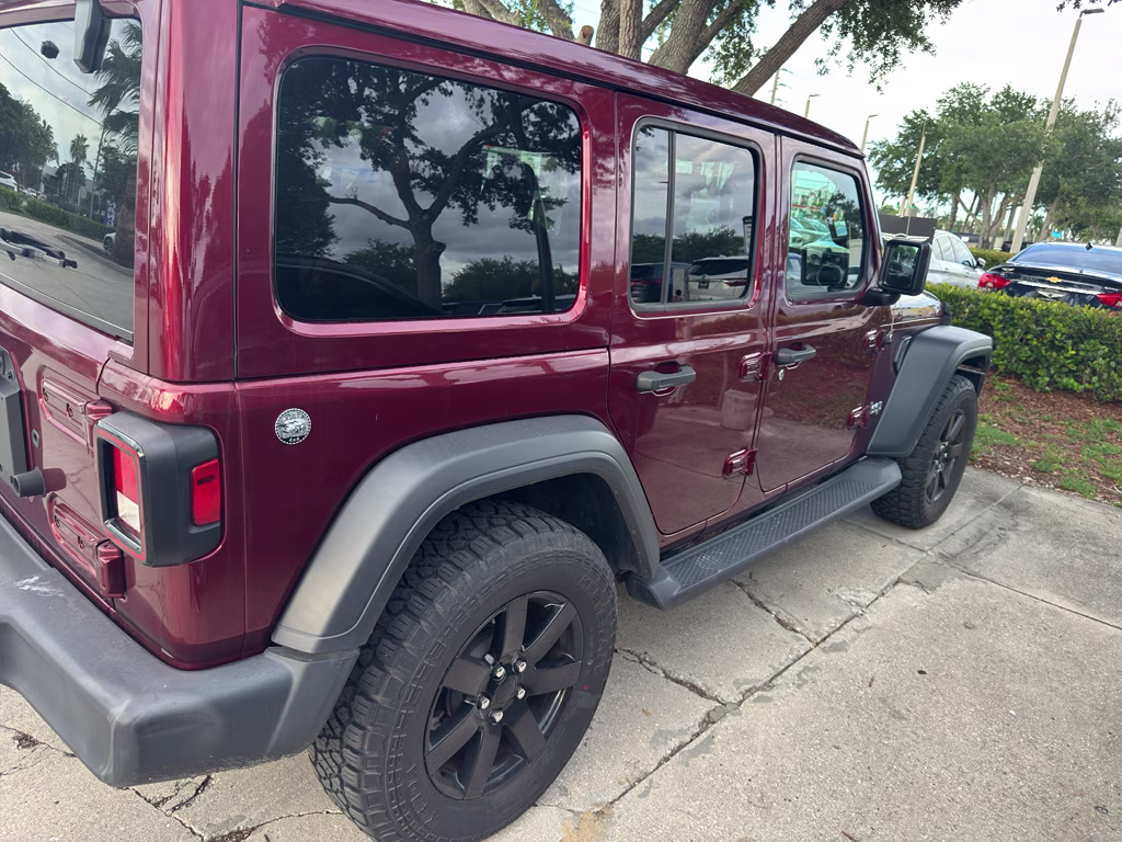 2021 Snazzberry Pearlcoat Jeep Wrangler Unlimited Sport S 4X4 SUV