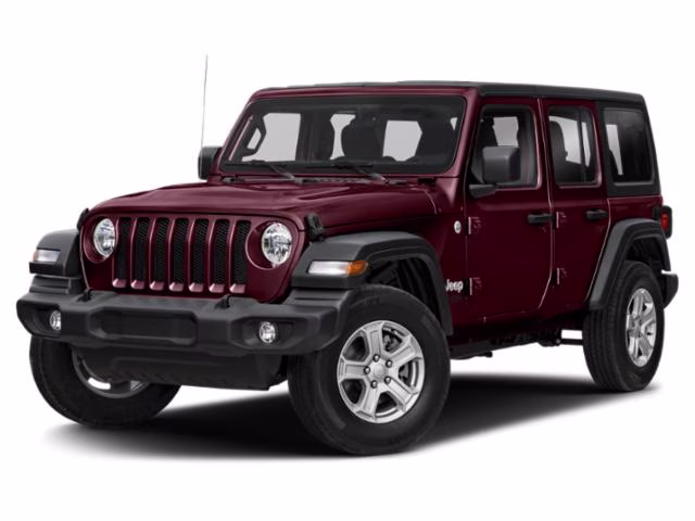 2021 Snazzberry Pearlcoat Jeep Wrangler Unlimited Sport 4X4 Crossover