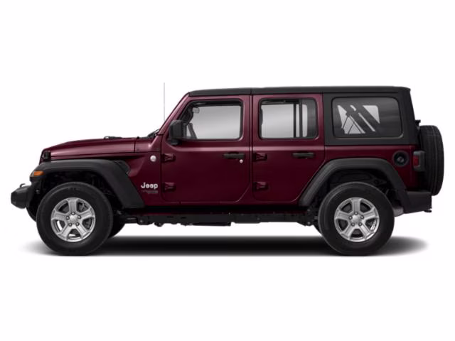 2021 Snazzberry Pearlcoat Jeep Wrangler Unlimited Sport 4X4 Crossover