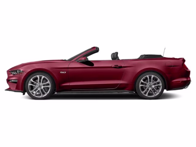 2020 Rapid Red Metallic Tinted Clearcoat Ford Mustang GT RWD Convertible