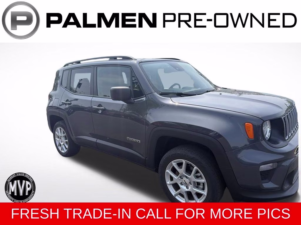 2023 Graphite Gray Jeep Renegade Latitude 4X4 SUV