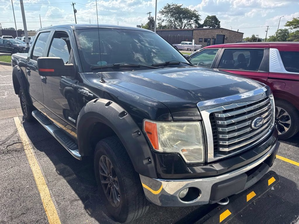 2012 Tuxedo Black Metallic Ford F-150 XLT 4X4 Truck