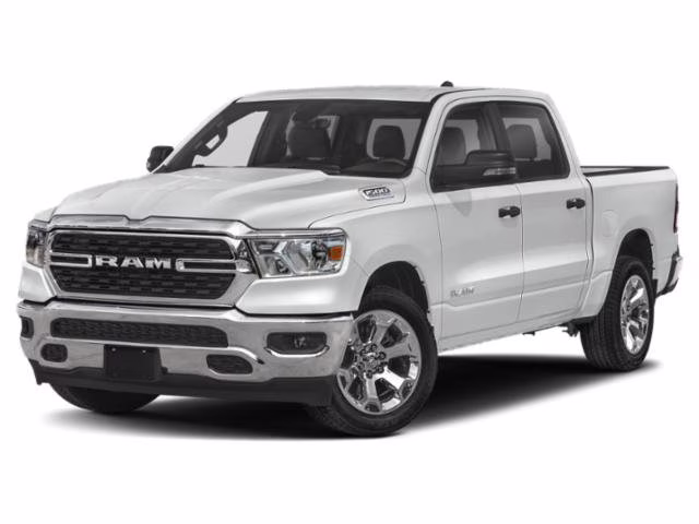2024 Billet Silver Metallic Clearcoat Ram 1500 Big Horn 4X4 Truck
