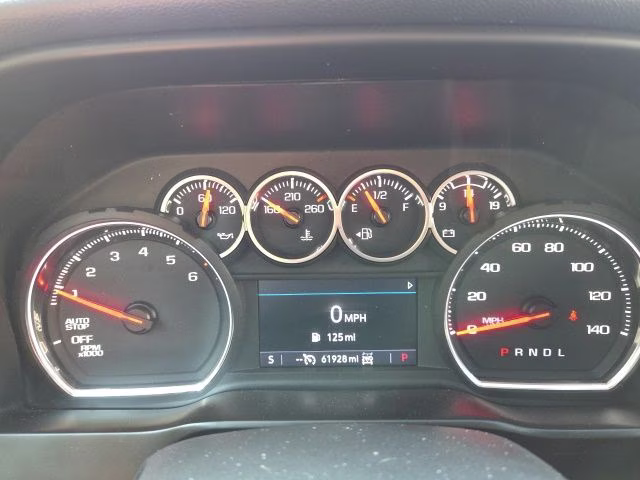 2020 Shadow Gray Metallic Chevrolet Silverado 1500 LTZ 4X4 Truck