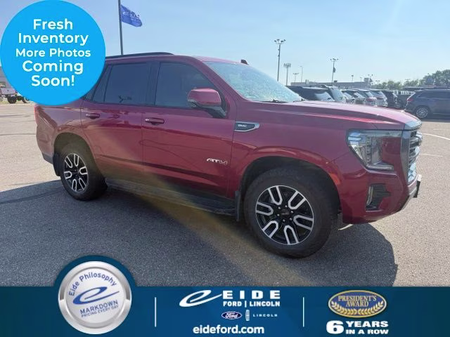 2021 Cayenne Red Tintcoat GMC Yukon AT4 4X4 SUV