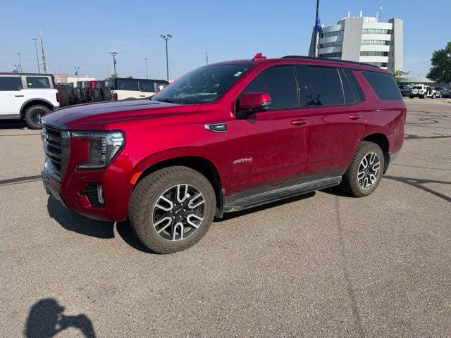 2021 Cayenne Red Tintcoat GMC Yukon AT4 4X4 SUV