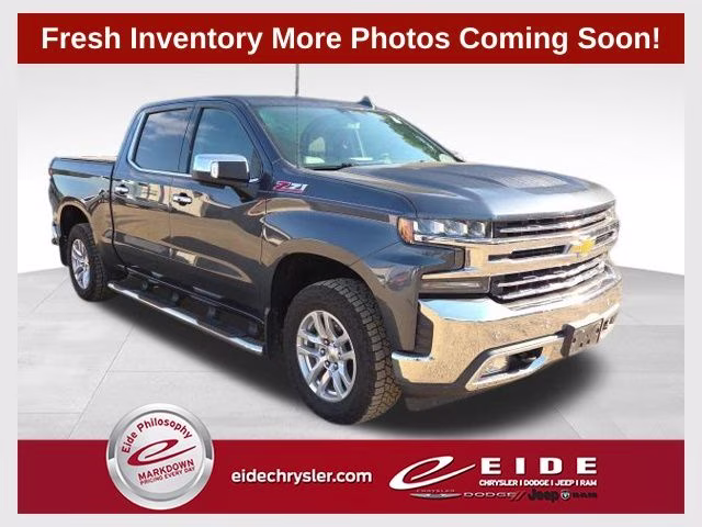2020 Shadow Gray Metallic Chevrolet Silverado 1500 LTZ 4X4 Truck
