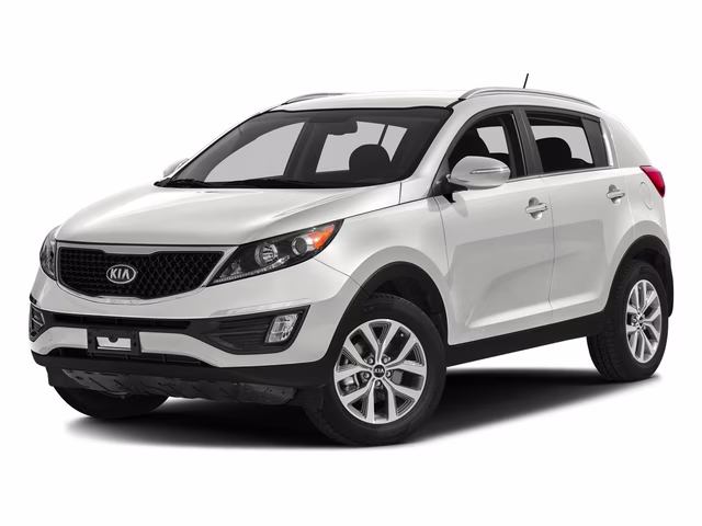 2016 Clear White Kia Sportage LX FWD SUV