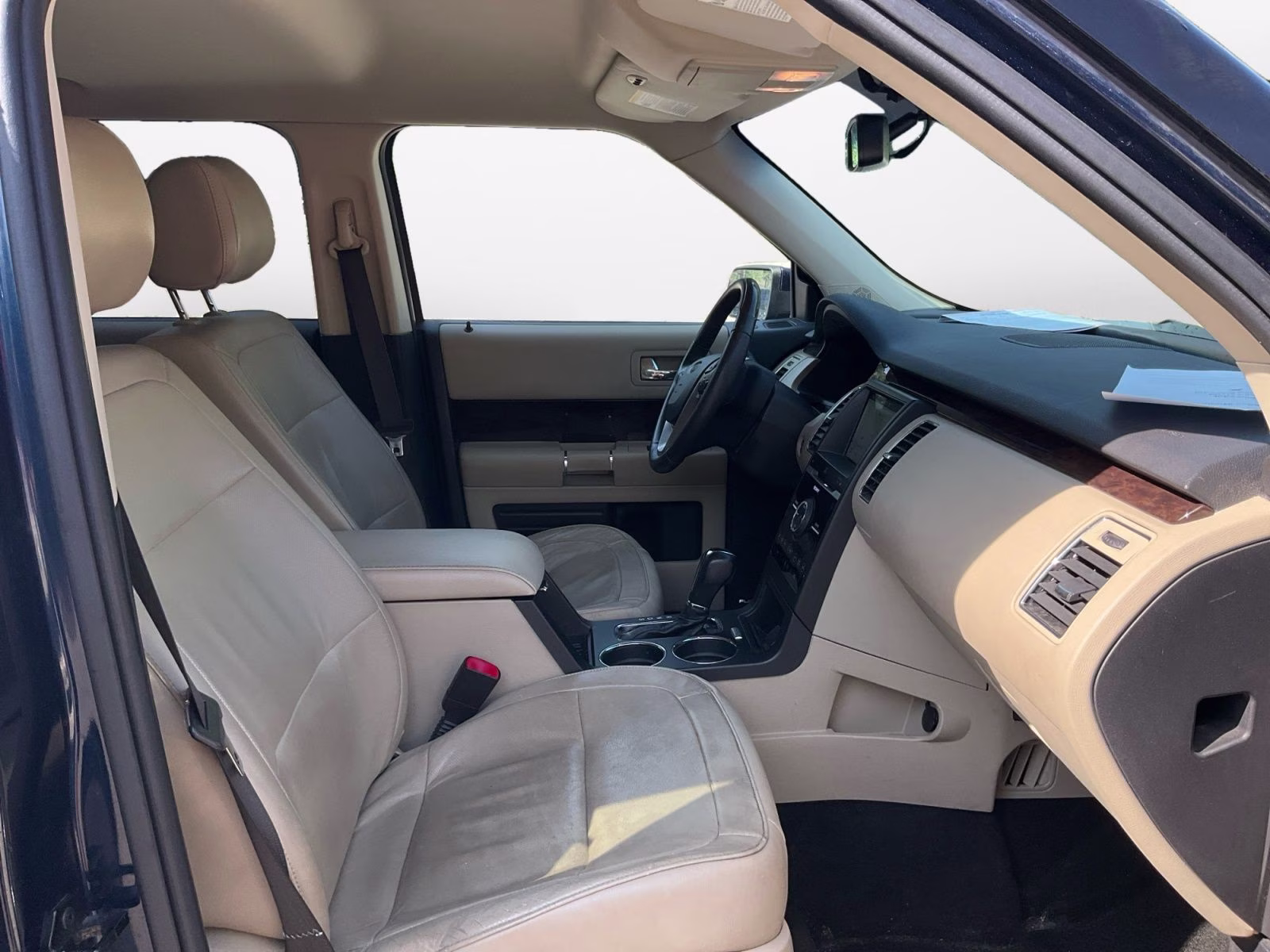 2017 Blue Ford Flex Limited AWD SUV