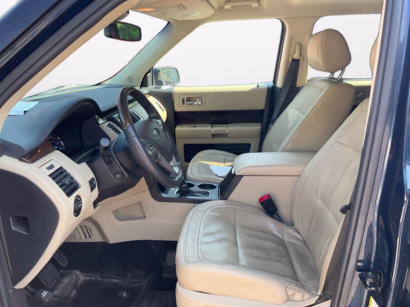 2017 Blue Ford Flex Limited AWD SUV