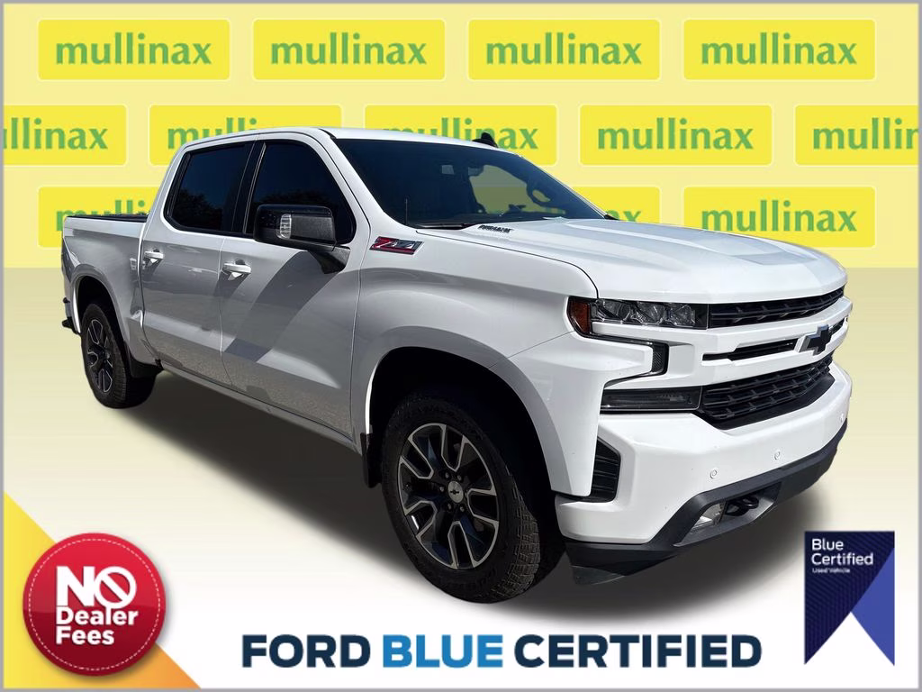 2021 Summit White Chevrolet Silverado 1500 RST 4X4 Truck
