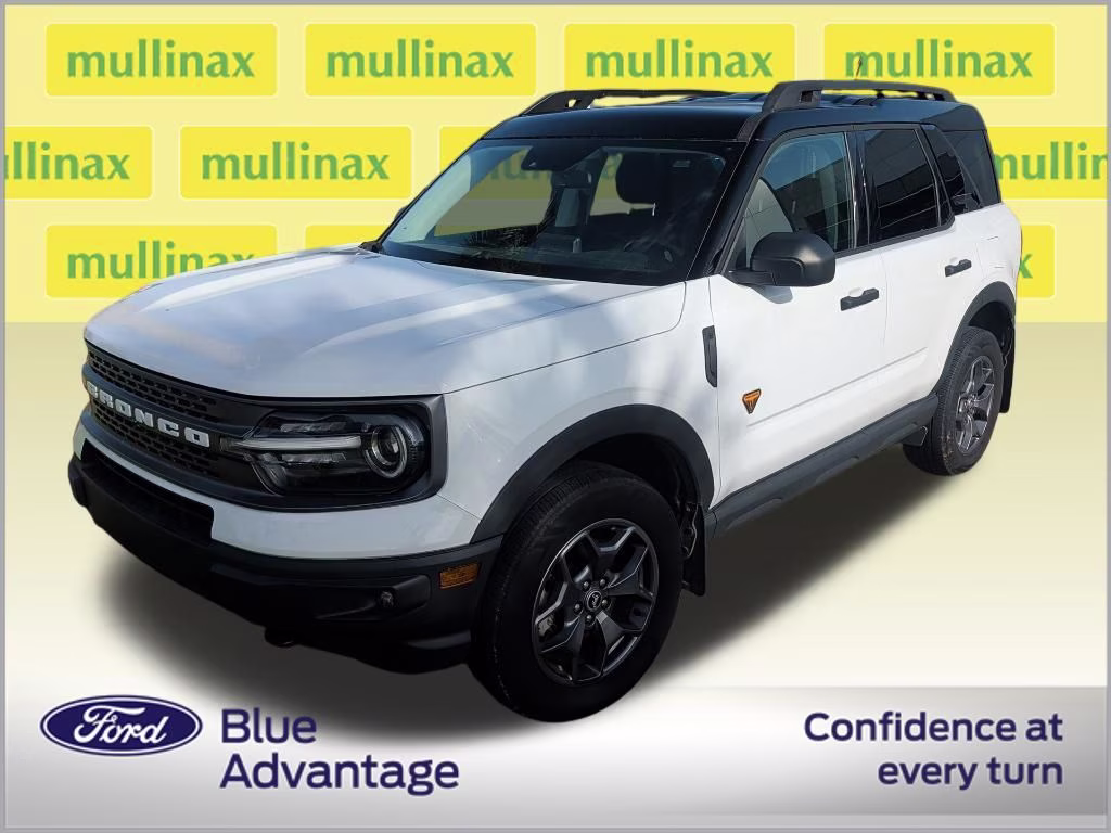 2022 Oxford White Ford Bronco Sport Badlands 4X4 SUV