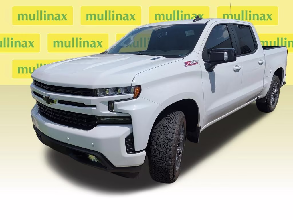 2021 Summit White Chevrolet Silverado 1500 RST 4X4 Truck