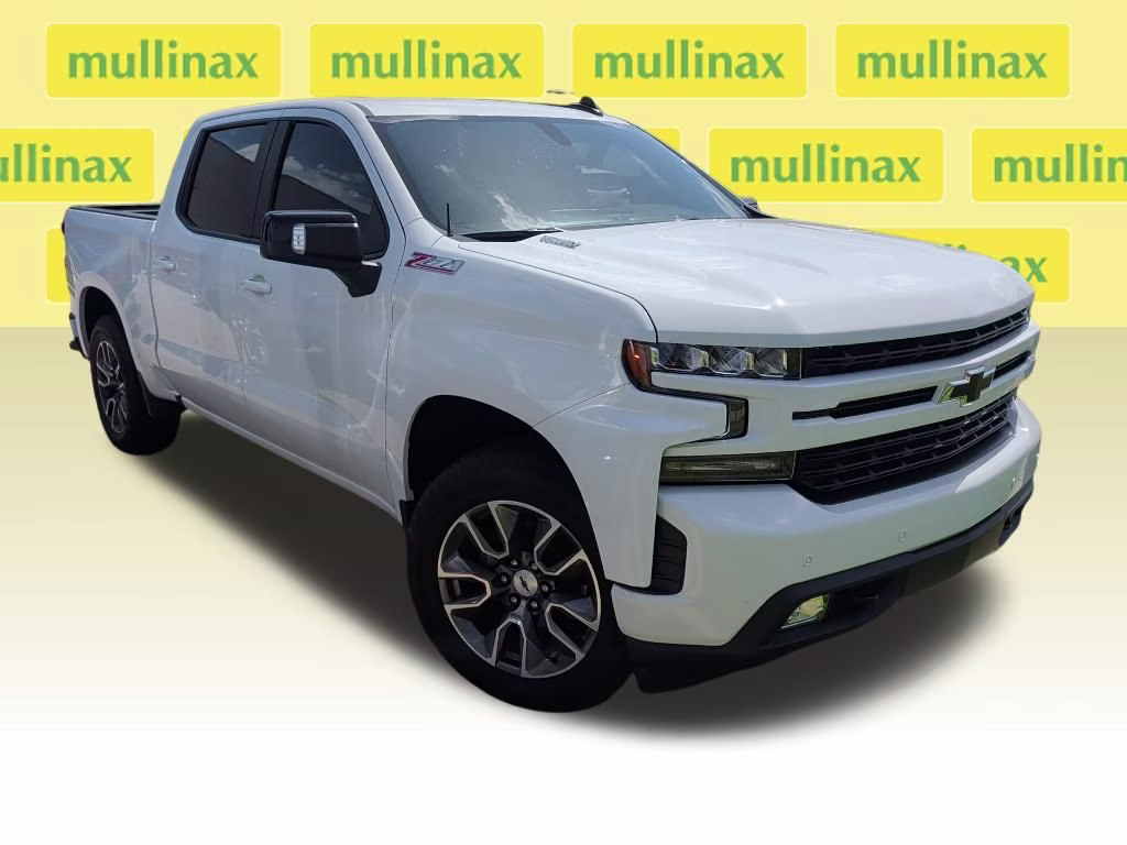 2021 Summit White Chevrolet Silverado 1500 RST 4X4 Truck
