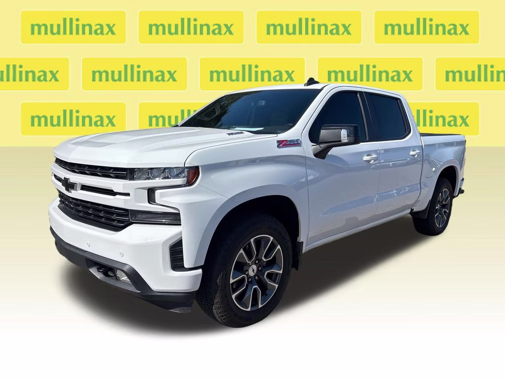 2021 Summit White Chevrolet Silverado 1500 RST 4X4 Truck