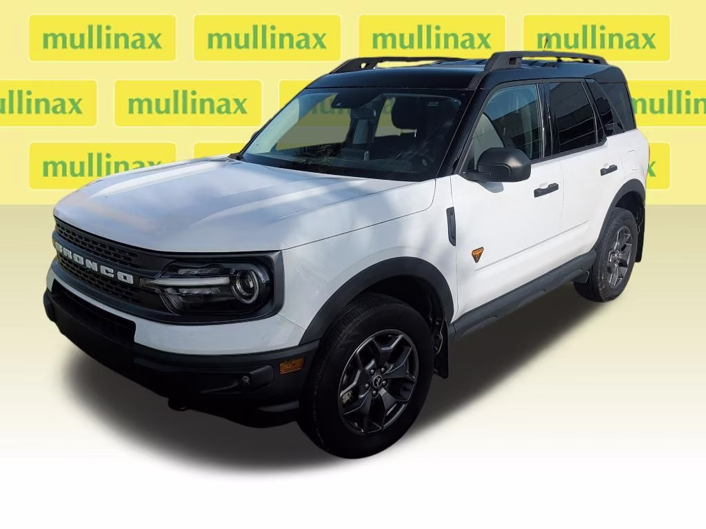 2022 Oxford White Ford Bronco Sport Badlands 4X4 SUV