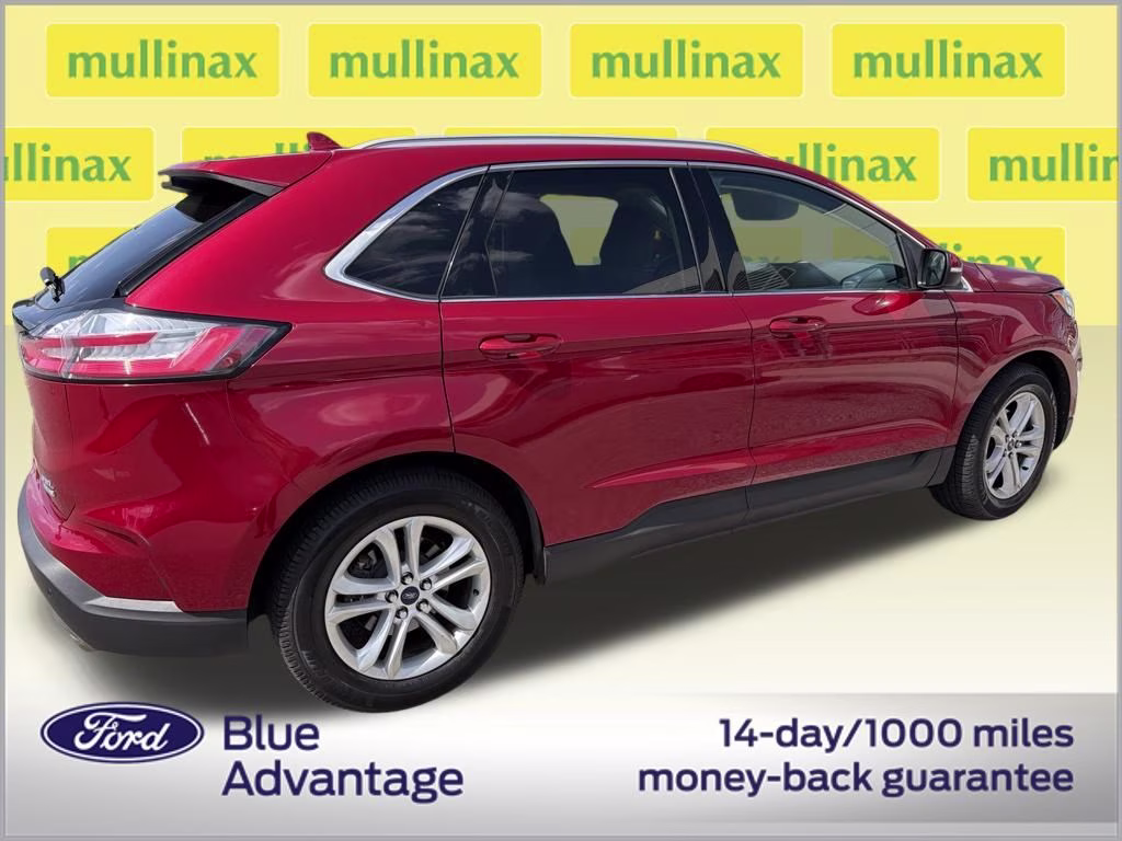 2020 Rapid Red Metallic Tinted Clearcoat Ford Edge SEL FWD SUV