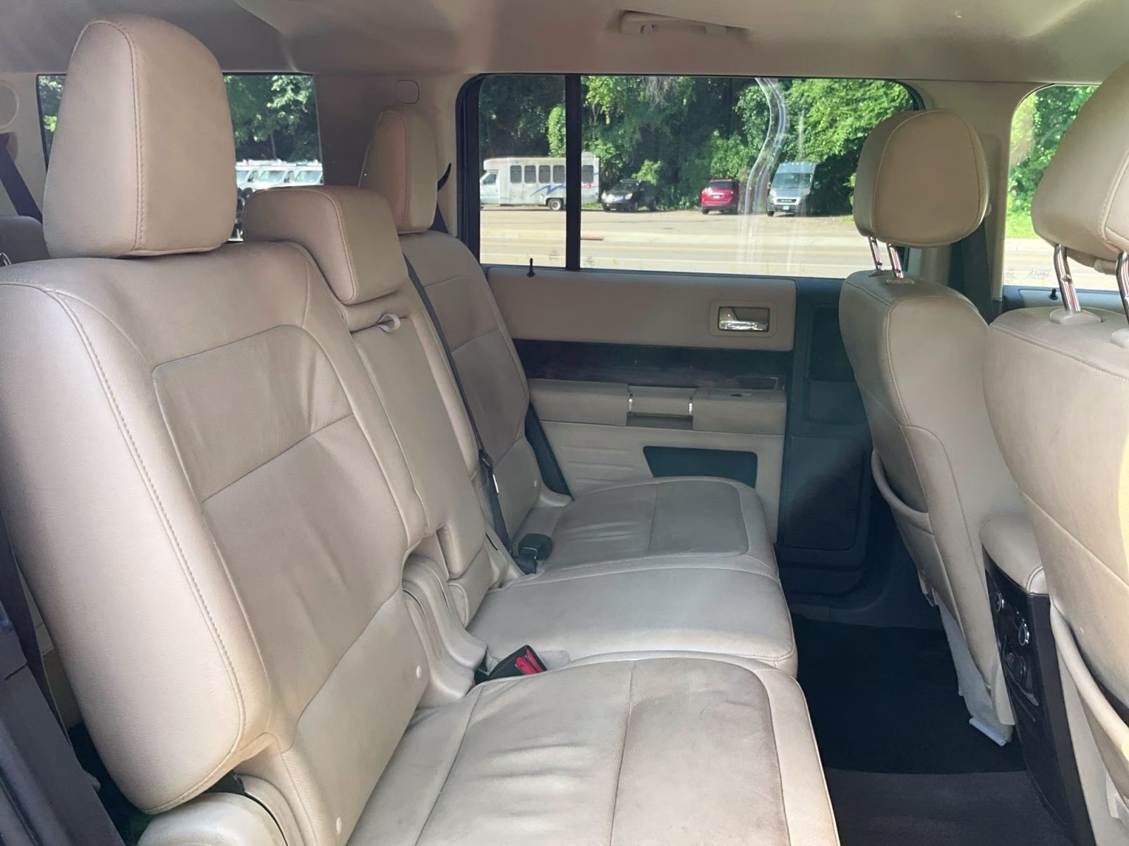 2017 Blue Ford Flex Limited AWD SUV