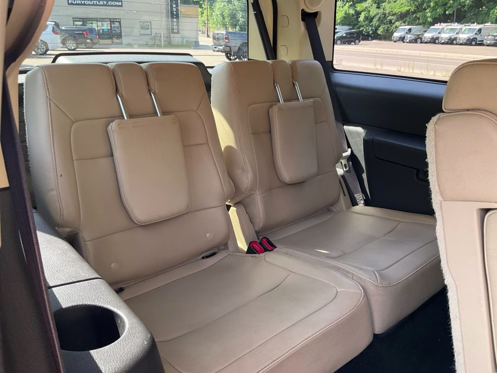 2017 Blue Ford Flex Limited AWD SUV