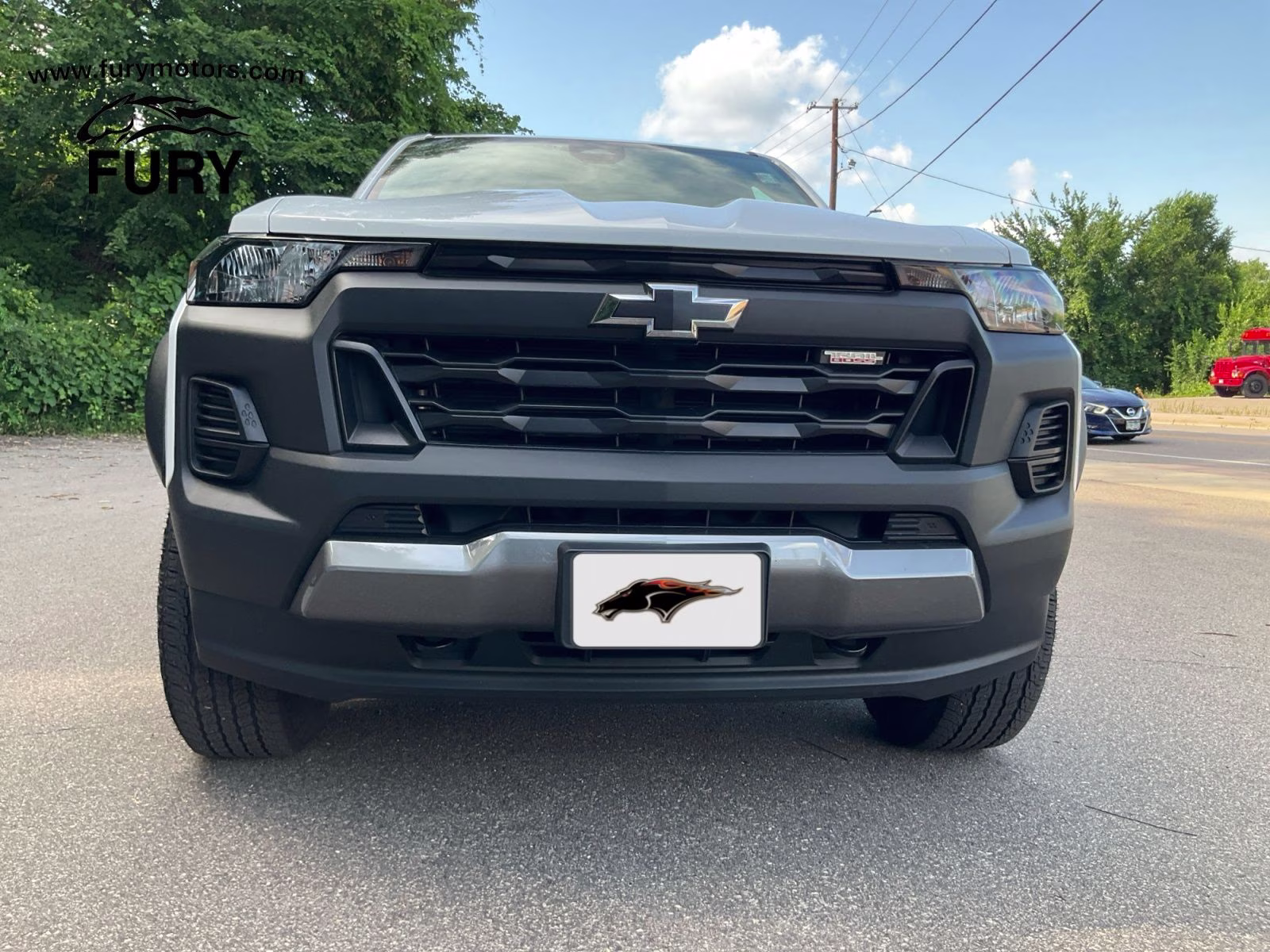 2024 Summit White Chevrolet Colorado Trail Boss 4X4 Truck