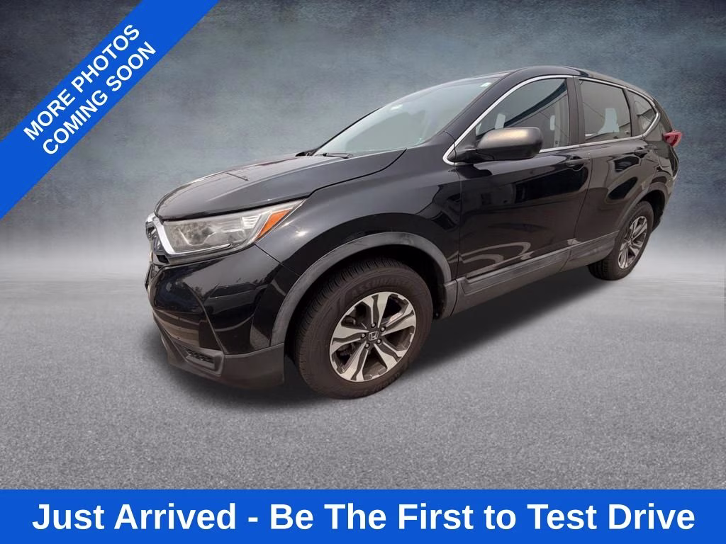 2017 Black Honda CR-V LX AWD SUV