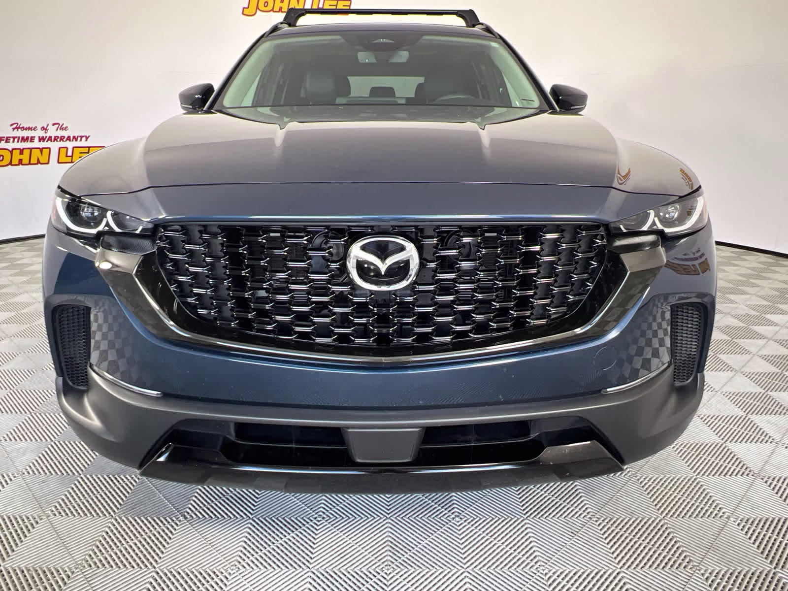 2025 Ingot Blue Metallic Mazda CX-50 Hybrid Premium Package AWD