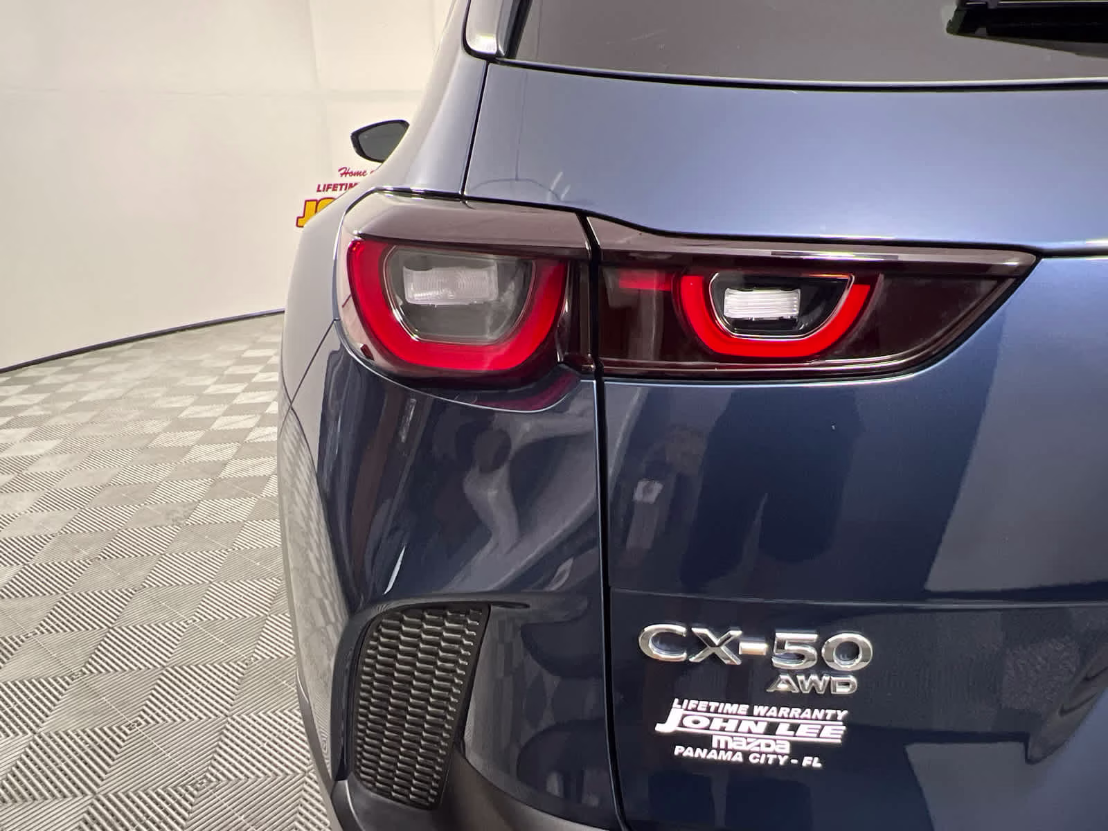 2025 Ingot Blue Metallic Mazda CX-50 Hybrid Premium Package AWD