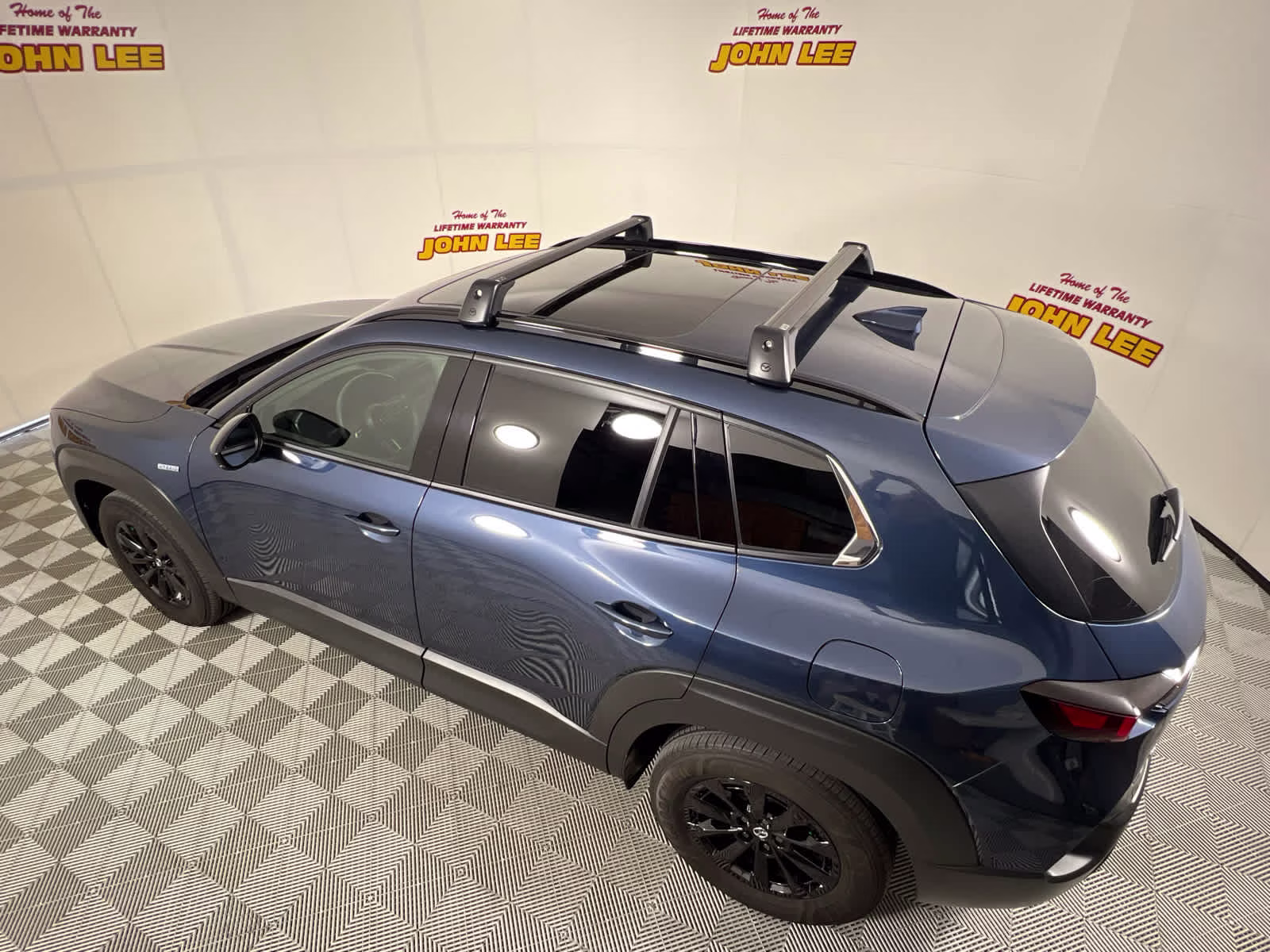 2025 Ingot Blue Metallic Mazda CX-50 Hybrid Premium Package AWD