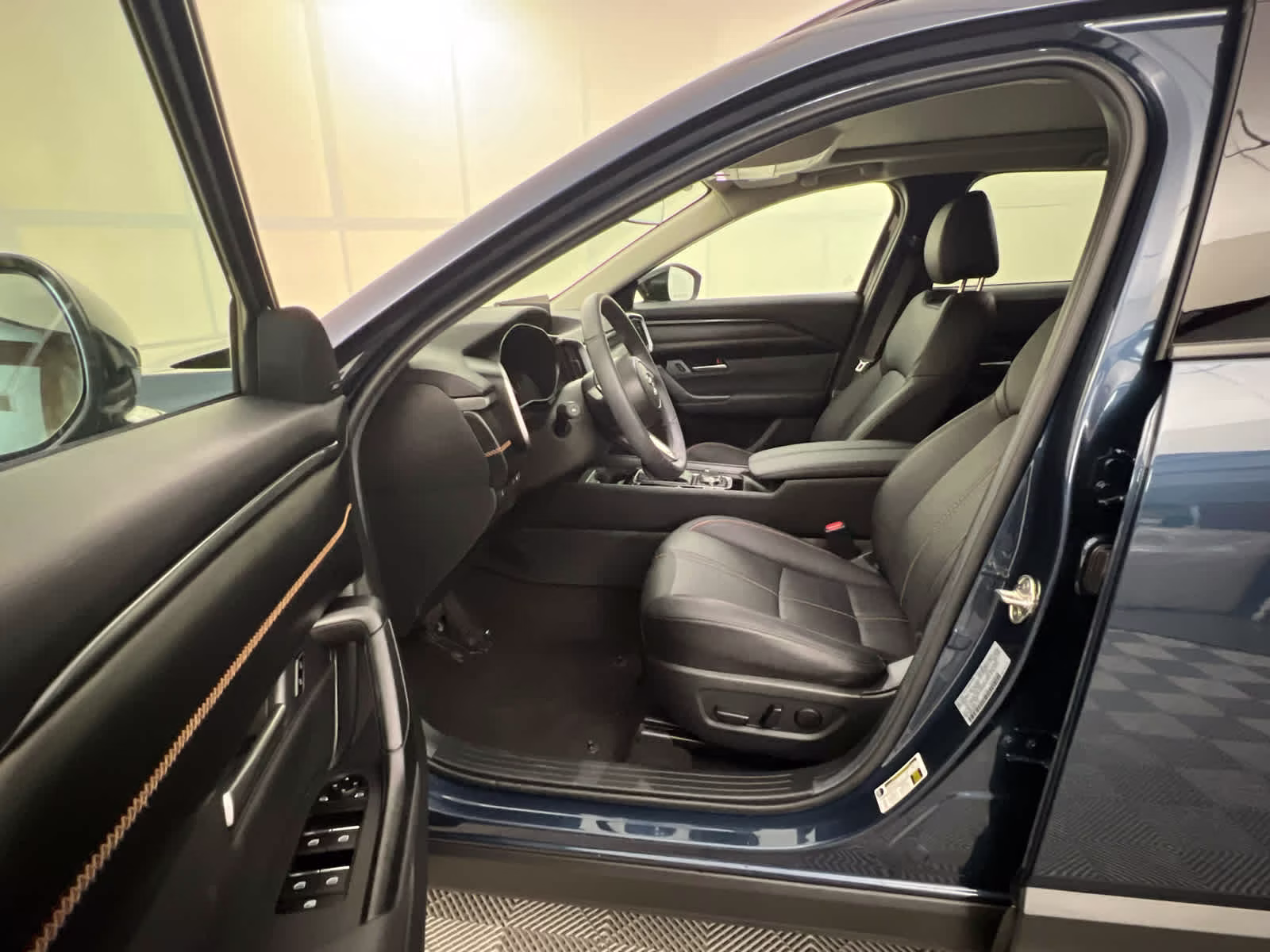 2025 Ingot Blue Metallic Mazda CX-50 Hybrid Premium Package AWD