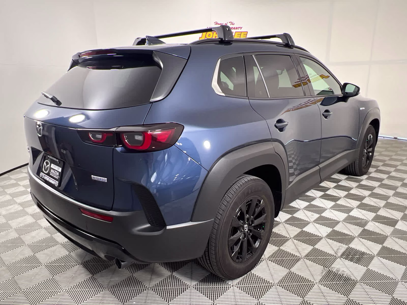 2025 Ingot Blue Metallic Mazda CX-50 Hybrid Premium Package AWD