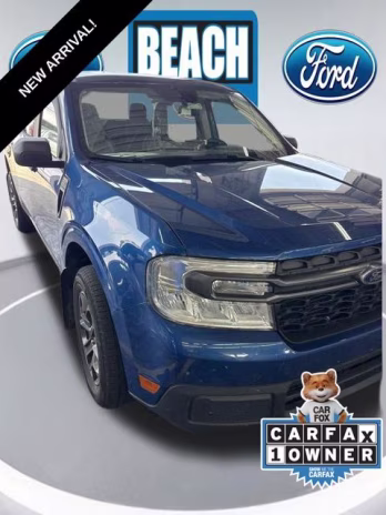 2024 Blue Metallic Ford Maverick XLT FWD Truck
