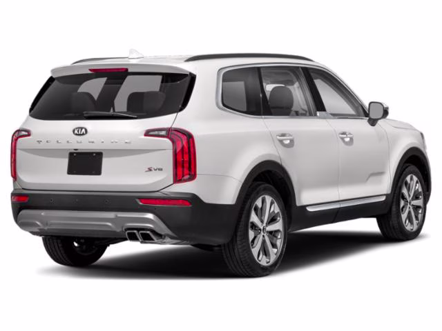 2020 Snow White Pearl Kia Telluride S AWD SUV