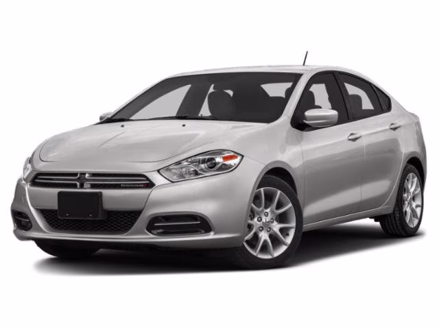 2015 Pitch Black Clearcoat Dodge Dart SXT FWD Sedan