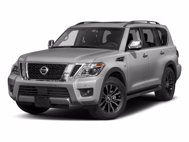 2017 Brilliant Silver Nissan Armada Platinum 4X4 SUV