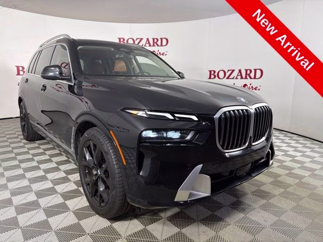 2024 Black Sapphire Metallic BMW X7 xDrive40i AWD SUV