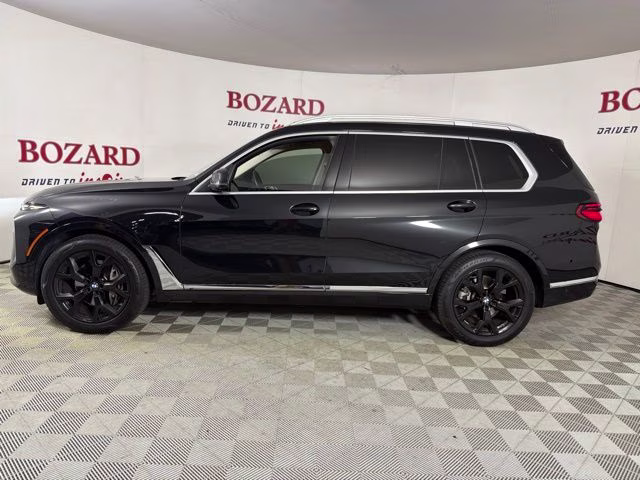 2024 Black Sapphire Metallic BMW X7 xDrive40i AWD SUV