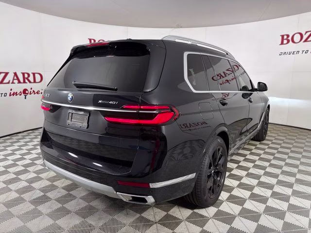 2024 Black Sapphire Metallic BMW X7 xDrive40i AWD SUV