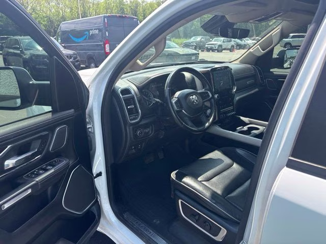 2021 Bright White Clearcoat Ram 1500 Laramie 4X4 Truck