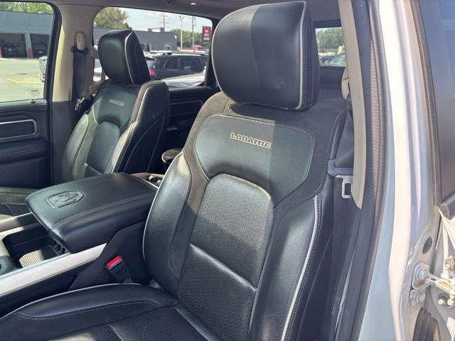 2021 Bright White Clearcoat Ram 1500 Laramie 4X4 Truck
