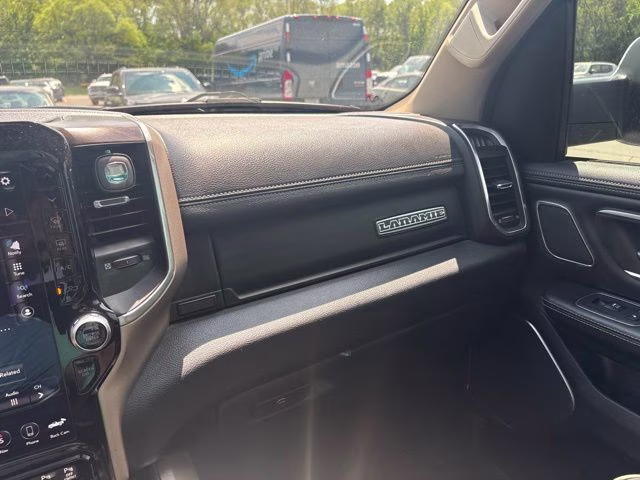 2021 Bright White Clearcoat Ram 1500 Laramie 4X4 Truck