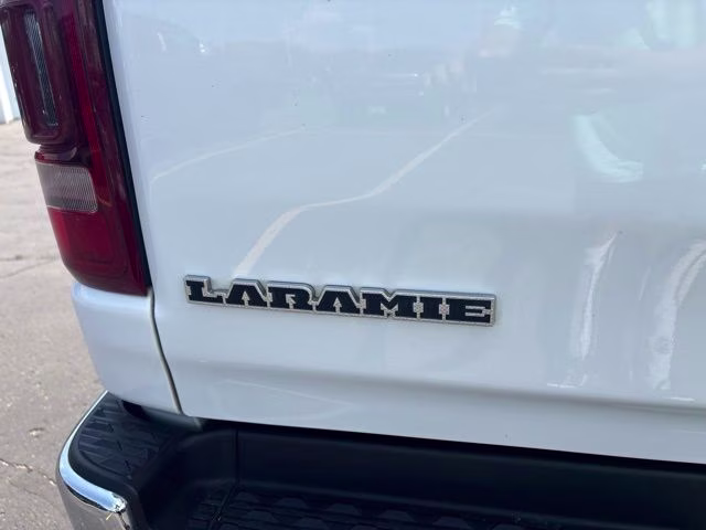 2021 Bright White Clearcoat Ram 1500 Laramie 4X4 Truck