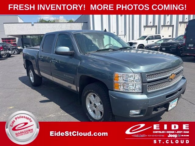 2013 Blue Granite Metallic Chevrolet Silverado 1500 LTZ 4X4 Truck