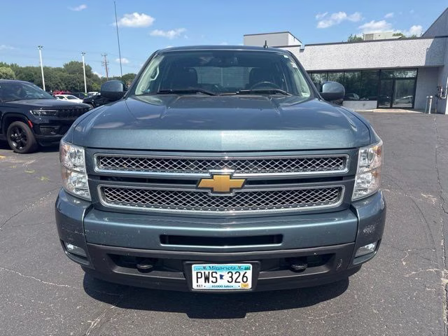 2013 Blue Granite Metallic Chevrolet Silverado 1500 LTZ 4X4 Truck